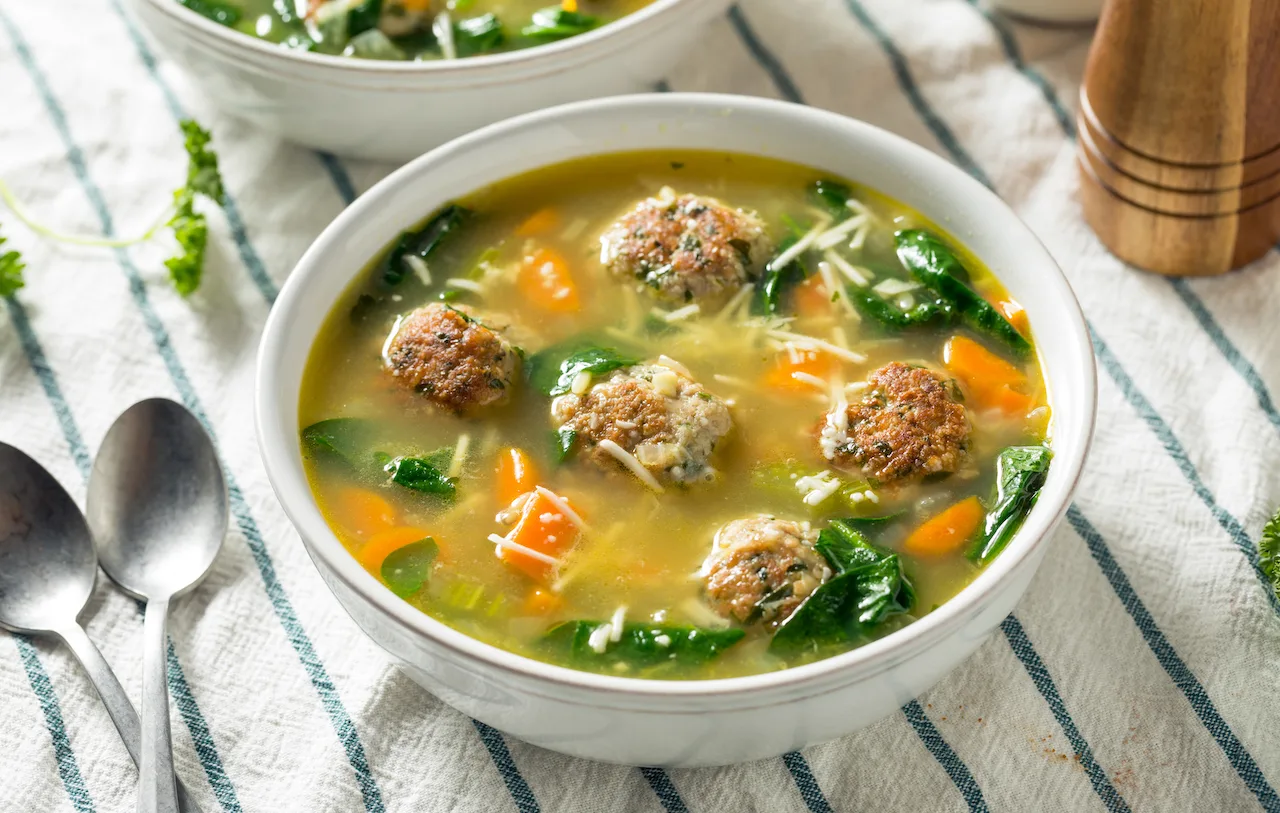 Homemade Italian Wedding Soup