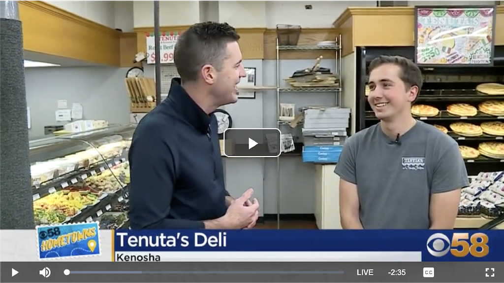 Tenuta's featured on CBS58 Hometowns