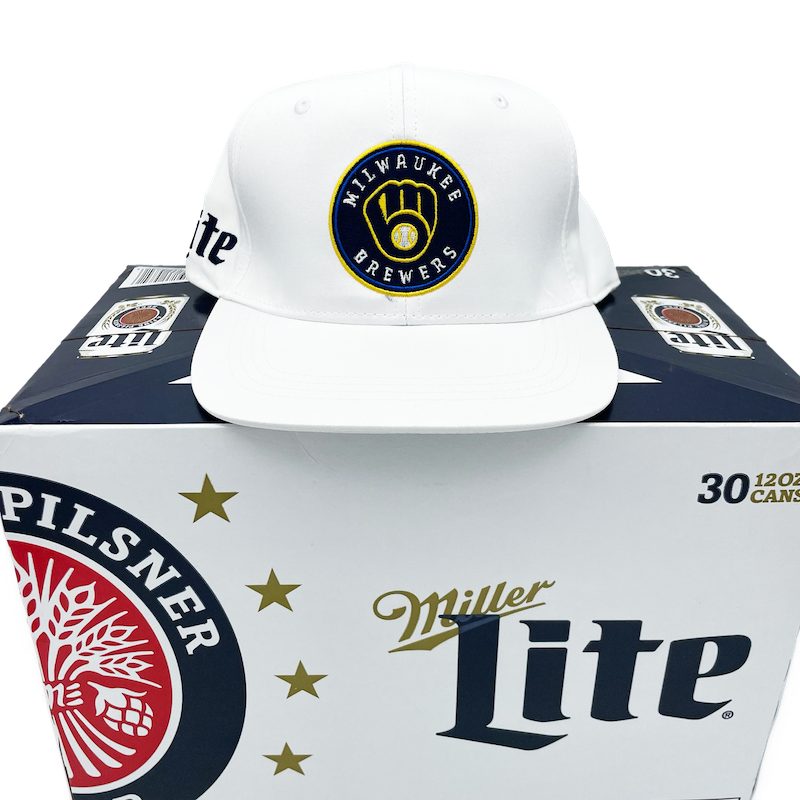 Miller Lite 30 Rack And Brewer Hat