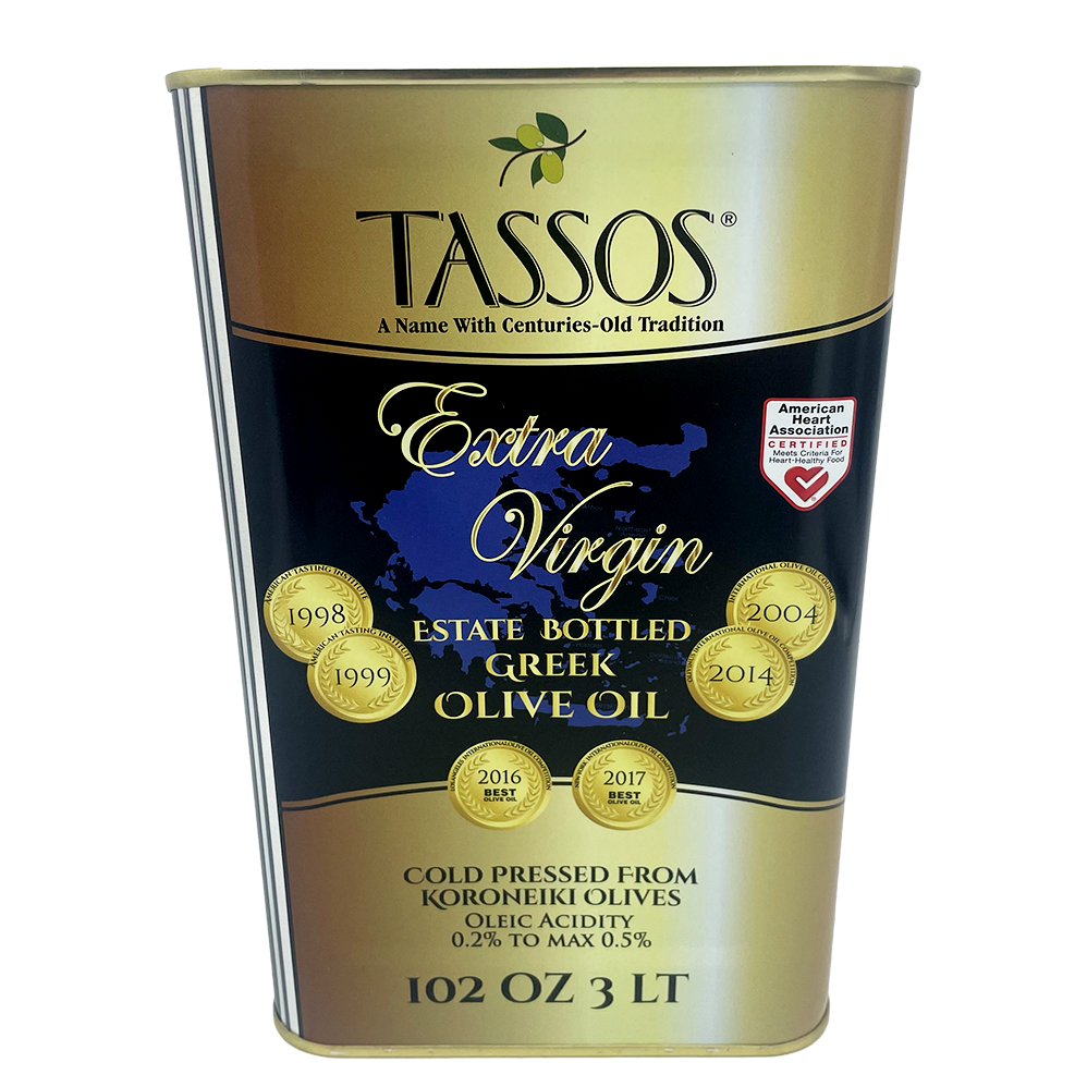 Tassos Extra Virgin Estate Bottled Olive Oil