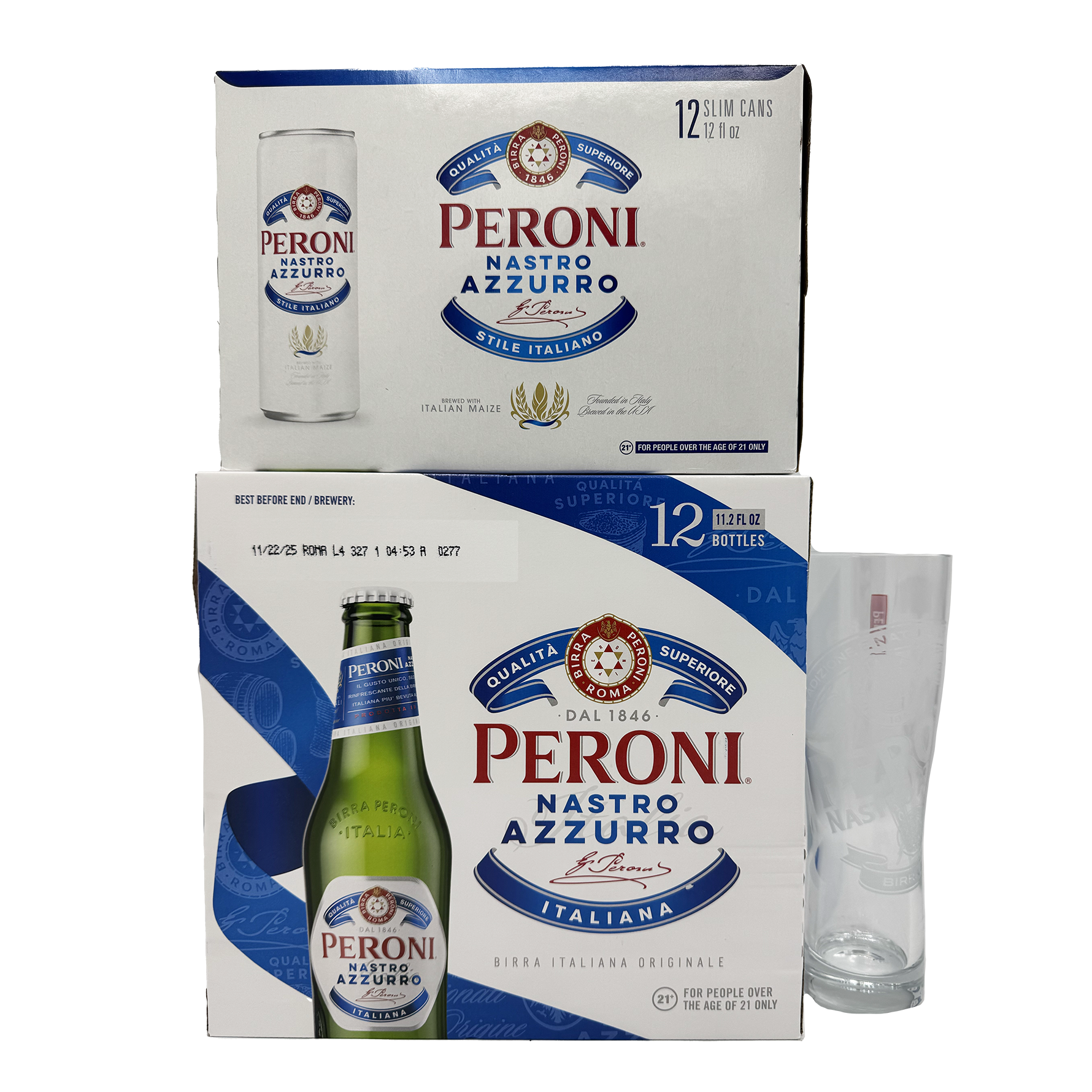 Peroni 12 Packs